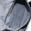 Miu Miu Shoulder Bag Leather White Gold Auth 207918M-27