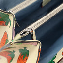 GUCCI Zumi Hand Bag Leather 2way Multicolor Silver 564714 Auth 207924M-25