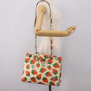 GUCCI Zumi Hand Bag Leather 2way Multicolor Silver 564714 Auth 207924M-29