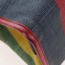 GUCCI Baiadera Hand Bag Canvas 2way Multicolor Gold Tone 630358 Auth 207925M-16