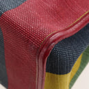 GUCCI Baiadera Hand Bag Canvas 2way Multicolor Gold Tone 630358 Auth 207925M-17