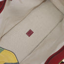 GUCCI Baiadera Hand Bag Canvas 2way Multicolor Gold Tone 630358 Auth 207925M-23