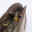 GUCCI GG Supreme Shoulder Bag PVC Beige Gold Tone 007 89 1096 Auth 207931-18