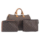 LOUIS VUITTON Monogram Hand Bag Clutch Bag 3 Set LV Auth 207933-1