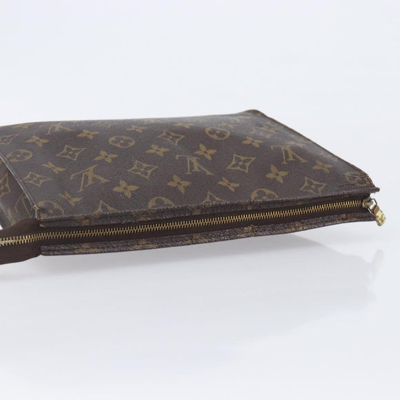 LOUIS VUITTON Monogram Hand Bag Clutch Bag 3 Set LV Auth 207933