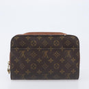 LOUIS VUITTON Monogram Hand Bag Clutch Bag 3 Set LV Auth 207933-29