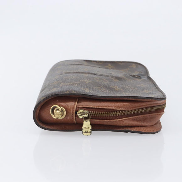 LOUIS VUITTON Monogram Hand Bag Clutch Bag 3 Set LV Auth 207933