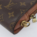 LOUIS VUITTON Monogram Hand Bag Clutch Bag 3 Set LV Auth 207933-33
