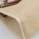 HERMES Herbag PM Hand Bag Canvas Black Auth 207970-12
