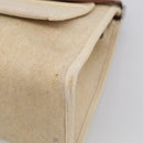 HERMES Herbag PM Hand Bag Canvas Black Auth 207970-13