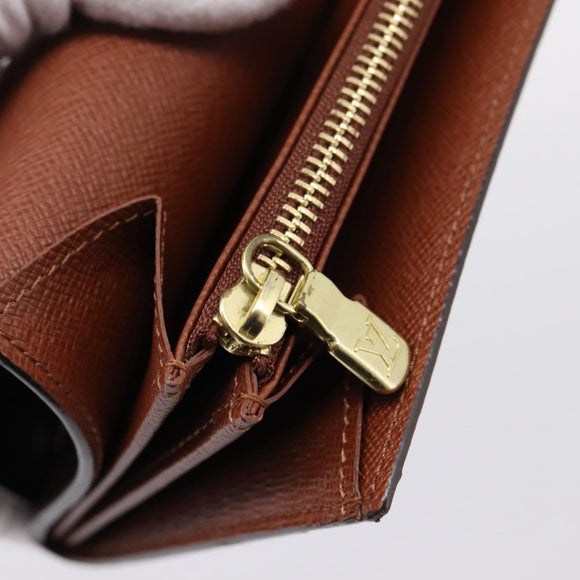 LOUIS VUITTON Monogram Graffiti Porte Monnaie Credit Khaki M92188 Auth 207981V