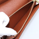 LOUIS VUITTON Monogram Graffiti Porte Monnaie Credit Khaki M92188 Auth 207981V-10