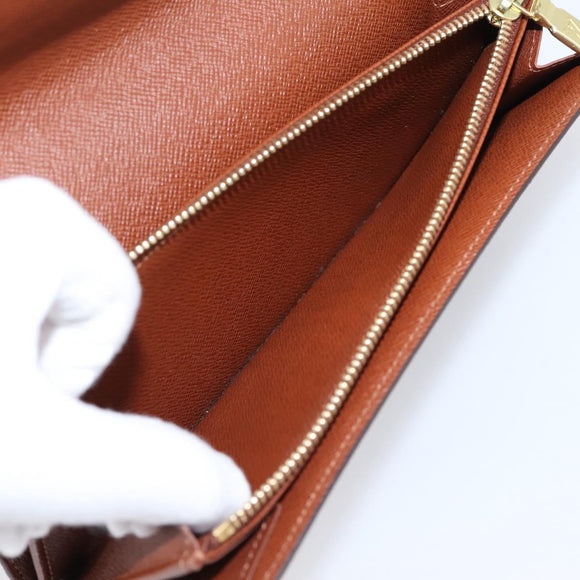 LOUIS VUITTON Monogram Graffiti Porte Monnaie Credit Khaki M92188 Auth 207981V