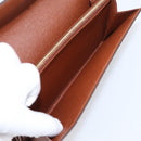 LOUIS VUITTON Monogram Graffiti Porte Monnaie Credit Khaki M92188 Auth 207981V-20
