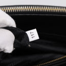 PRADA Galleria Hand Bag Saffiano leather 2way Black Gold Auth 207986V-28