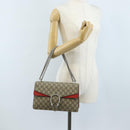 GUCCI GG Supreme Dionysus Chain Shoulder Bag PVC Beige 400249 Auth 207987V-28