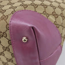 GUCCI GG Canvas Shoulder Bag Beige Gold 269958 Auth 207998A-15