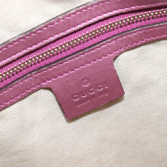 GUCCI GG Canvas Shoulder Bag Beige Gold 269958 Auth 207998A