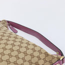GUCCI GG Canvas Shoulder Bag Beige Gold 269958 Auth 207998A-8