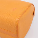 LOUIS VUITTON Epi Speedy 30 Hand Bag Orange Mandarin M5902H LV Auth 208001V-10