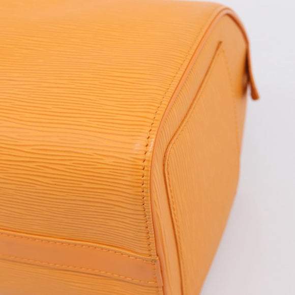 LOUIS VUITTON Epi Speedy 30 Hand Bag Orange Mandarin M5902H LV Auth 208001V
