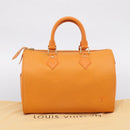LOUIS VUITTON Epi Speedy 30 Hand Bag Orange Mandarin M5902H LV Auth 208001V-24