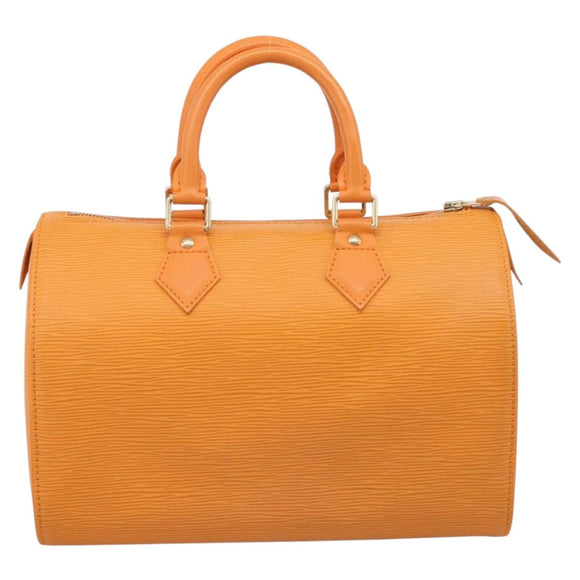 LOUIS VUITTON Epi Speedy 30 Hand Bag Orange Mandarin M5902H LV Auth 208001V