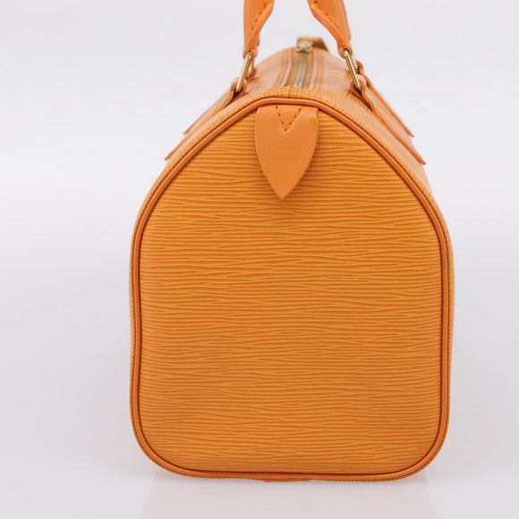 LOUIS VUITTON Epi Speedy 30 Hand Bag Orange Mandarin M5902H LV Auth 208001V