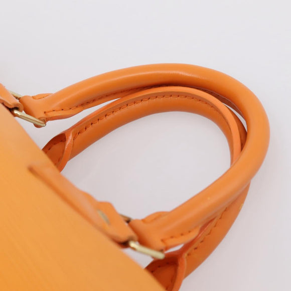 LOUIS VUITTON Epi Speedy 30 Hand Bag Orange Mandarin M5902H LV Auth 208001V
