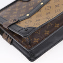 LOUIS VUITTON Monogram Reverse Trunk Clutch Bag M43596 LV Auth 208005SAM-17