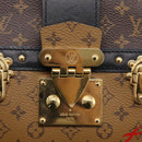 LOUIS VUITTON Monogram Reverse Trunk Clutch Bag M43596 LV Auth 208005SAM-18