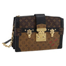 LOUIS VUITTON Monogram Reverse Trunk Clutch Bag M43596 LV Auth 208005SAM-1