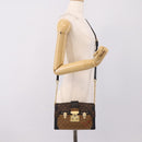 LOUIS VUITTON Monogram Reverse Trunk Clutch Bag M43596 LV Auth 208005SAM-25