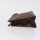 LOUIS VUITTON Damier Ebene Poche Toilette 15 Pouch N47548 LV Auth 208007M-4