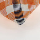 BURBERRY Nova Check Shoulder Bag Canvas Orange Gold Auth 208013V-14
