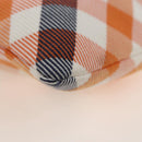 BURBERRY Nova Check Shoulder Bag Canvas Orange Gold Auth 208013V-15