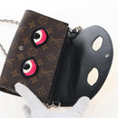 LOUIS VUITTON Yamamoto Hirosai Portefeuille Chain Bag M67256 LV Auth 208016SAM-9
