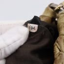 Miu Miu Hand Bag Vitellolux 2way Beige Gold Auth 208018A-25