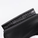 FENDI Zucchino Canvas Tote Bag Black Silver Auth 208019V-22