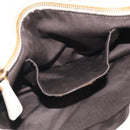 Miu Miu Hand Bag Leather 2way Ivory Gold Auth 208020A-25