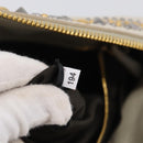 Miu Miu Hand Bag Leather 2way Ivory Gold Auth 208020A-28