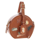 LOUIS VUITTON Catgram Petite Boite Chapeau Bag Brown M52972 LV Auth 208021SM-1