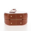 LOUIS VUITTON Catgram Petite Boite Chapeau Bag Brown M52972 LV Auth 208021SM-14