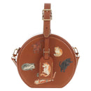 LOUIS VUITTON Catgram Petite Boite Chapeau Bag Brown M52972 LV Auth 208021SM-2
