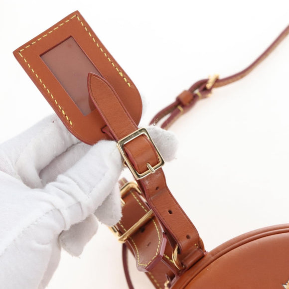LOUIS VUITTON Catgram Petite Boite Chapeau Bag Brown M52972 LV Auth 208021SM