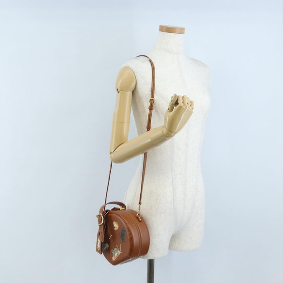 LOUIS VUITTON Catgram Petite Boite Chapeau Bag Brown M52972 LV Auth 208021SM