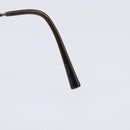 CHANEL COCO Mark Sunglasses metal Brown CC Auth 208027M-11