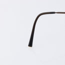 CHANEL COCO Mark Sunglasses metal Brown CC Auth 208027M-16