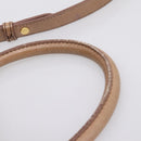 Miu Miu Hand Bag Vitellolux 2way Pink Gold Auth 208029A-8