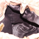 Miu Miu Hand Bag Vitellolux 2way Pink Gold Auth 208029A-23